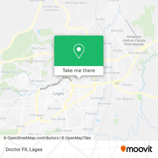 Doctor Fit map