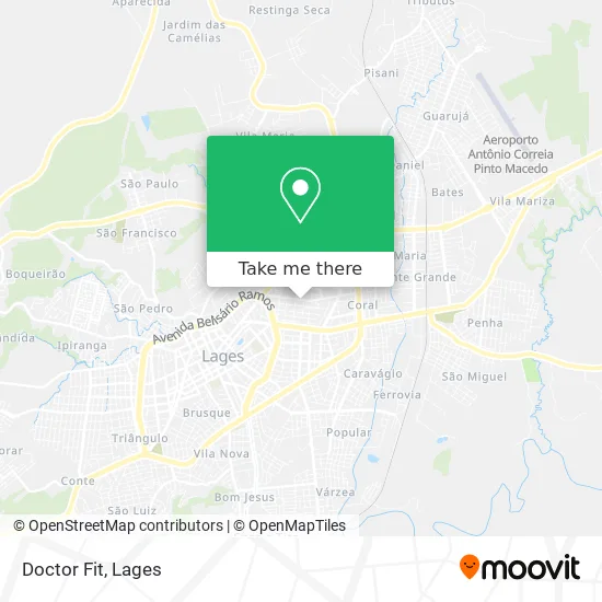 Doctor Fit map