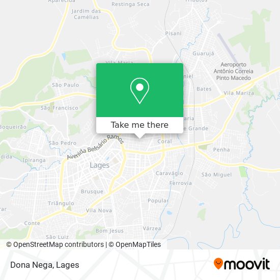 Dona Nega map