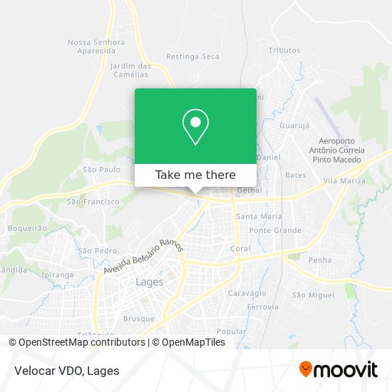 Velocar VDO map