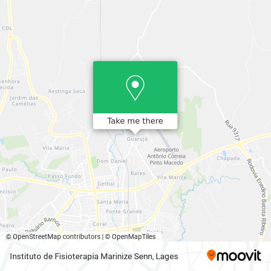 Instituto de Fisioterapia Marinize Senn map