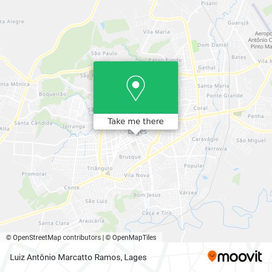 Luiz Antônio Marcatto Ramos map