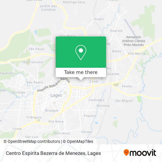 Centro Espirita Bezerra de Menezes map