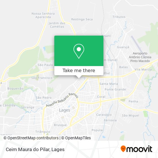 Ceim Maura do Pilar map