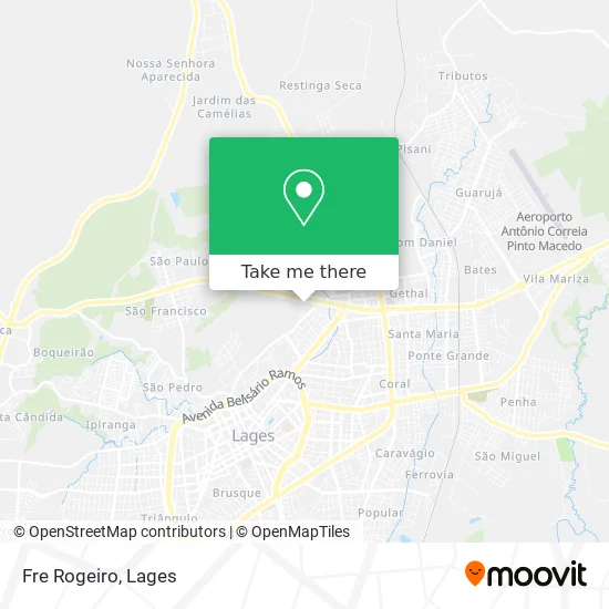 Fre Rogeiro map