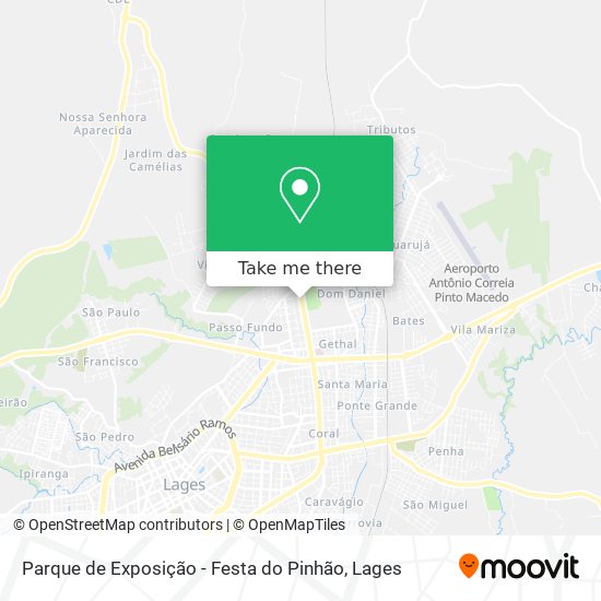 Parque de Exposição - Festa do Pinhão map