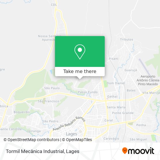 Tormil Mecânica Industrial map