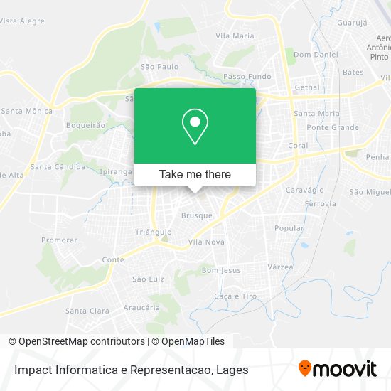 Impact Informatica e Representacao map