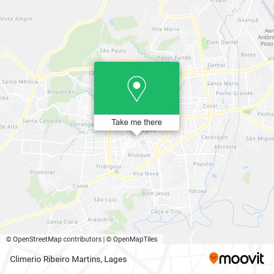 Climerio Ribeiro Martins map