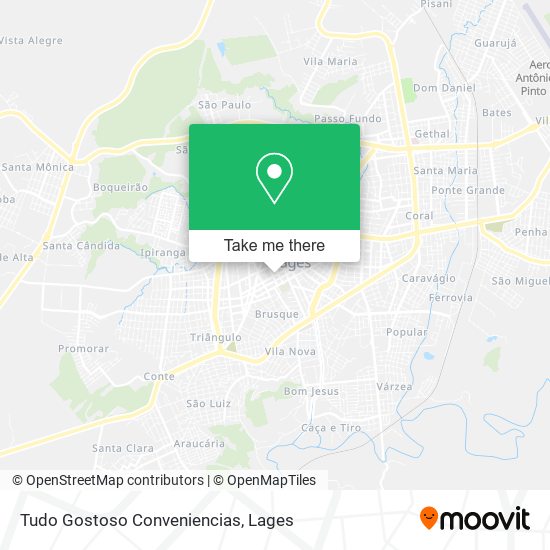 Tudo Gostoso Conveniencias map