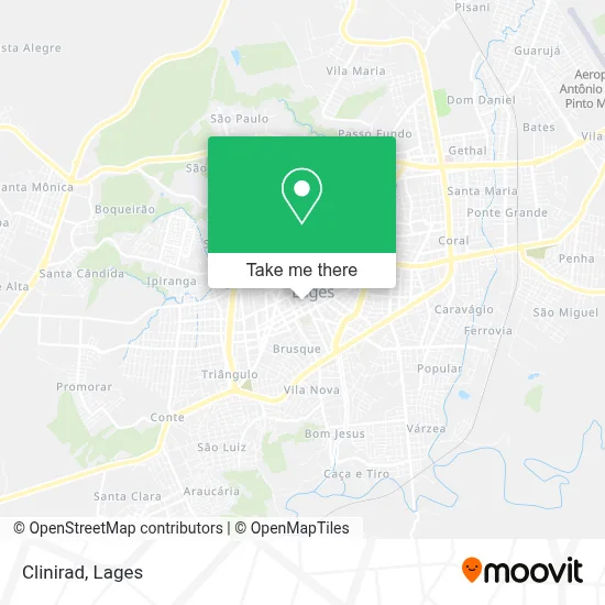 Clinirad map