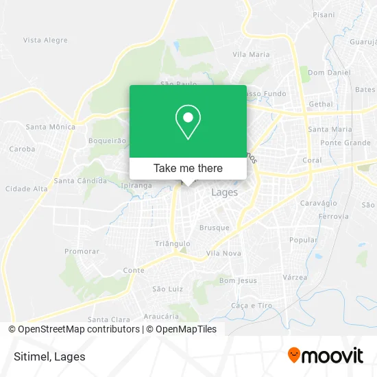Sitimel map