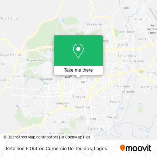 Retalhos E Outros Comercio De Tecidos map