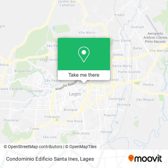 Condominio Edificio Santa Ines map