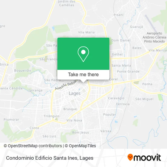 Condominio Edificio Santa Ines map