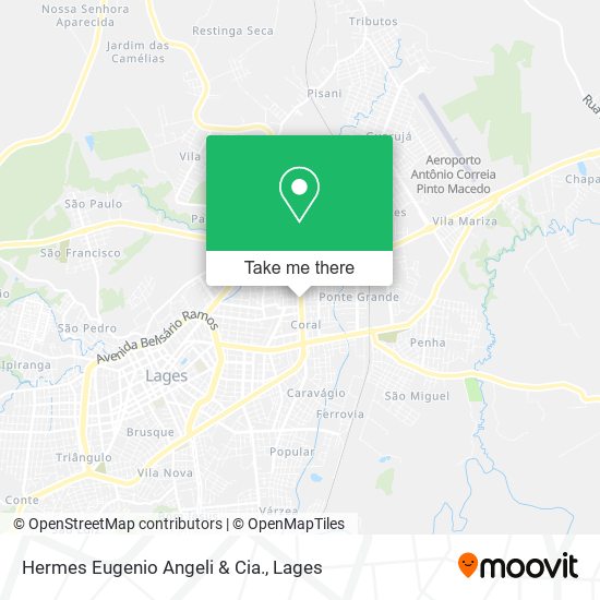 Hermes Eugenio Angeli & Cia. map