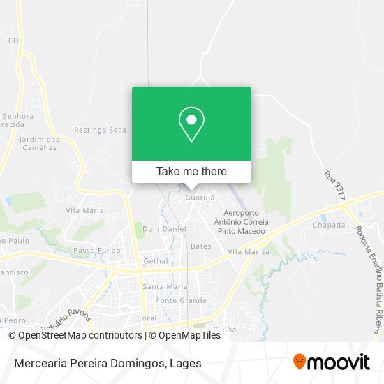 Mercearia Pereira Domingos map