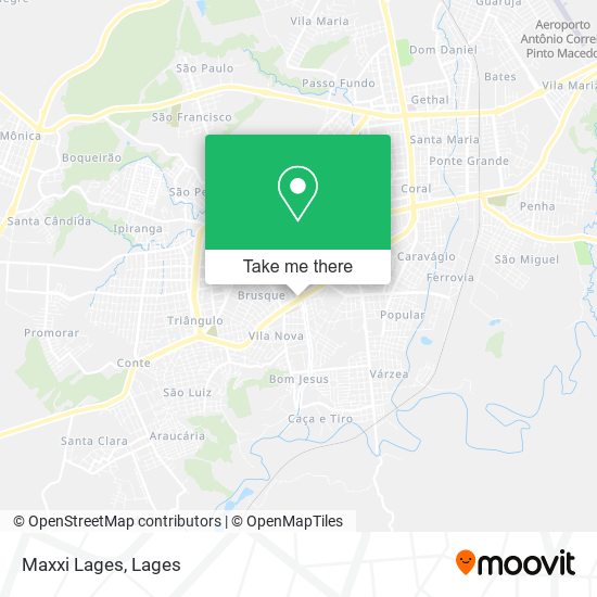 Maxxi Lages map