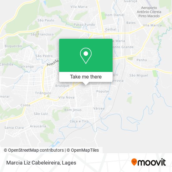 Marcia Liz Cabeleireira map