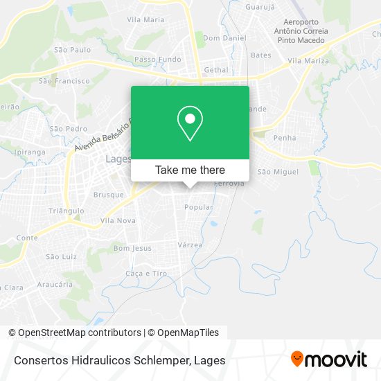 Consertos Hidraulicos Schlemper map
