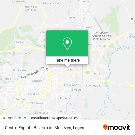 Centro Espirita Bezerra de Menezes map