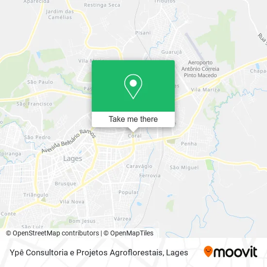 Ypê Consultoria e Projetos Agroflorestais map