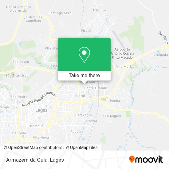 Armazem da Gula map