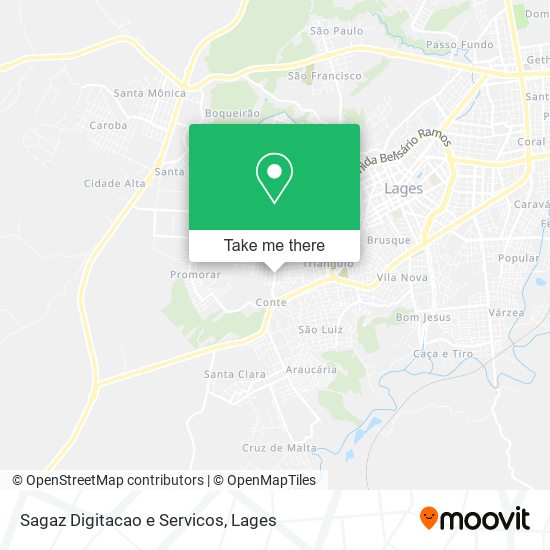 Sagaz Digitacao e Servicos map