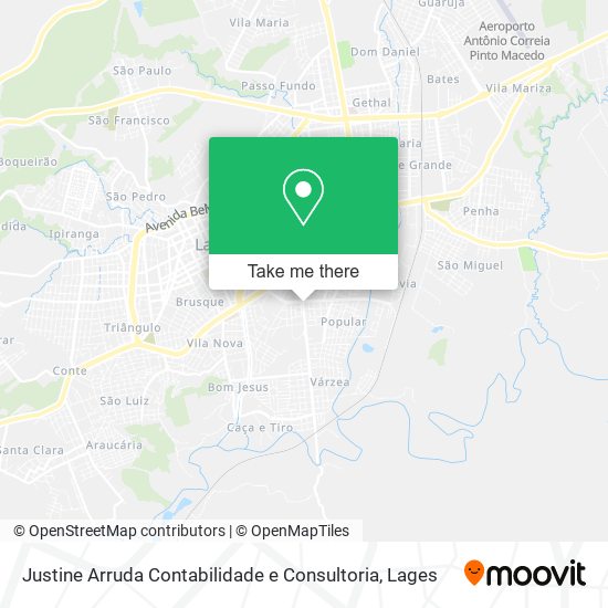 Justine Arruda Contabilidade e Consultoria map