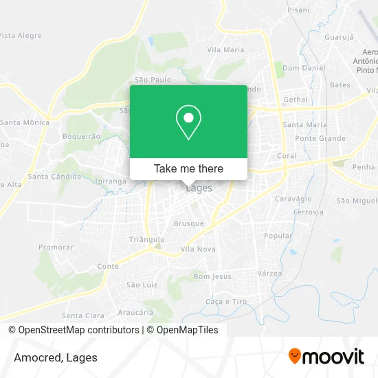 Amocred map