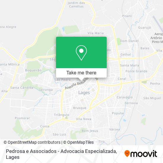 Pedrosa e Associados - Advocacia Especializada map