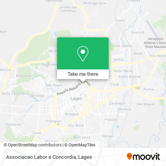 Associacao Labor e Concordia map