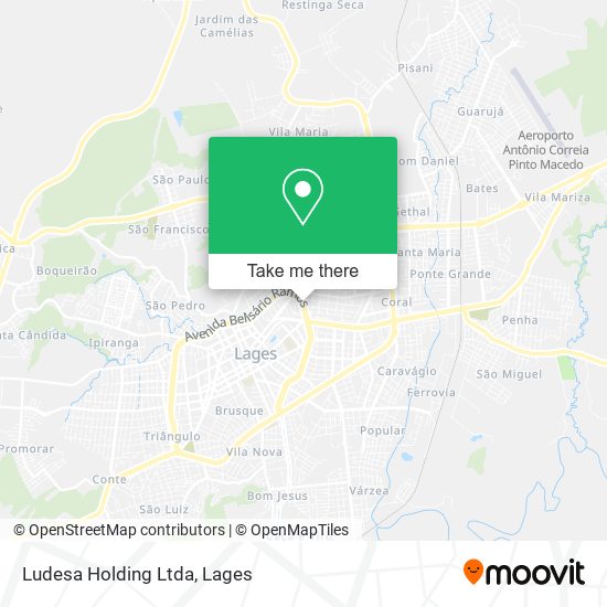 Mapa Ludesa Holding Ltda