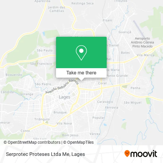 Serprotec Proteses Ltda Me map