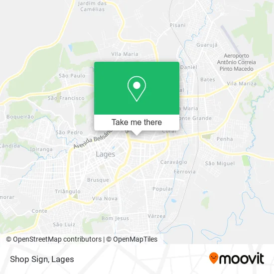 Shop Sign map