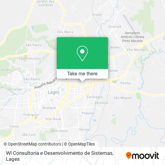 Mapa Wl Consultoria e Desenvolvimento de Sistemas