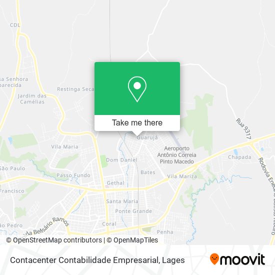 Contacenter Contabilidade Empresarial map