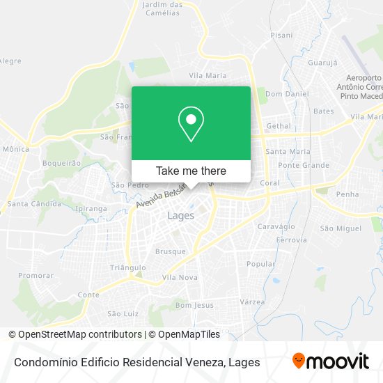 Condomínio Edificio Residencial Veneza map