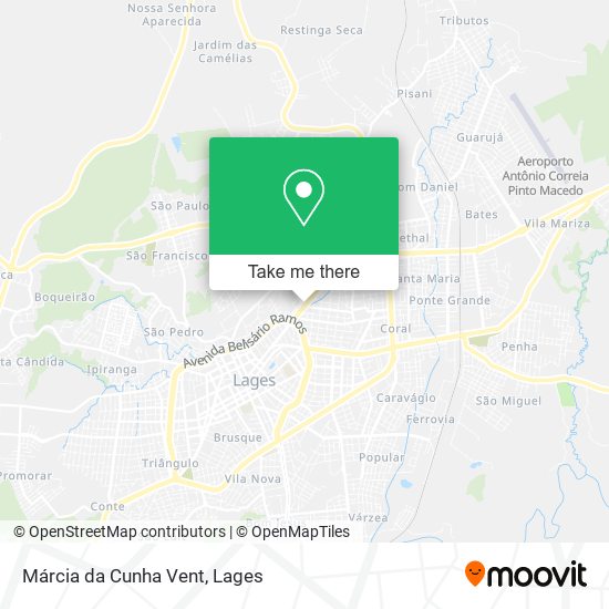 Márcia da Cunha Vent map