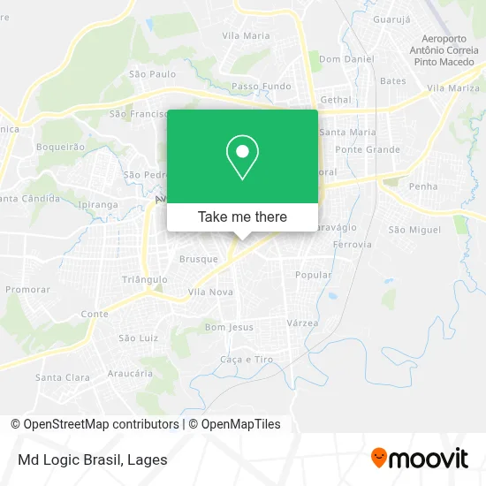 Md Logic Brasil map