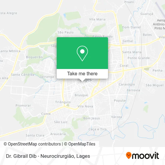 Dr. Gibrail Dib - Neurocirurgião map