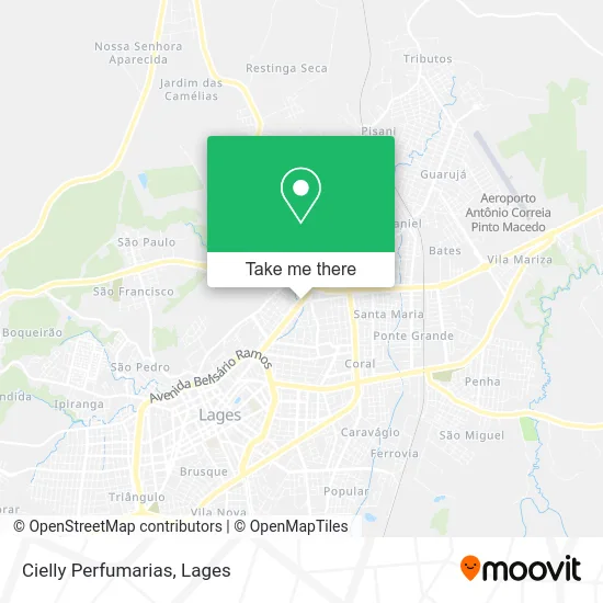 Cielly Perfumarias map