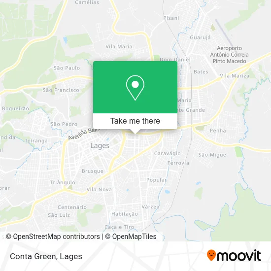 Conta Green map