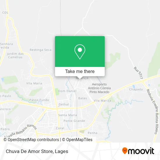 Chuva De Amor Store map
