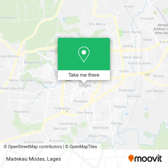Madekau Modas map