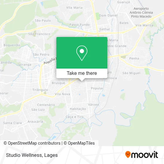 Studio Wellness map
