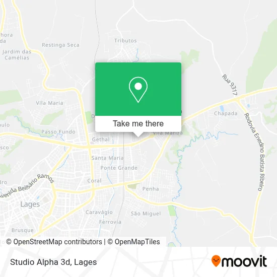 Studio Alpha 3d map