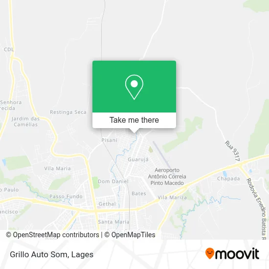 Grillo Auto Som map