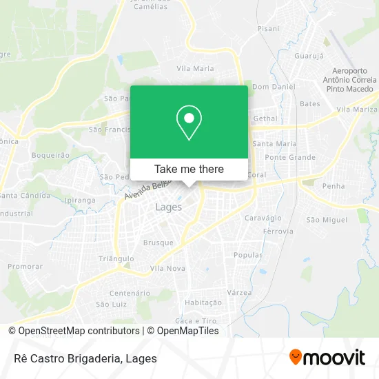 Rê Castro Brigaderia map