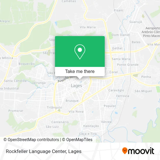 Rockfeller Language Center map